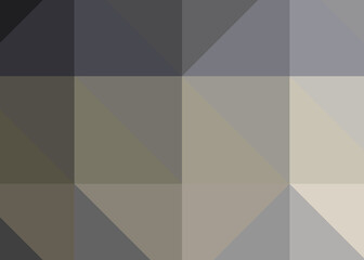 Abstract color Low-Polygones Generative Art background illustration