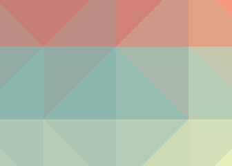 Abstract color Low-Polygones Generative Art background illustration