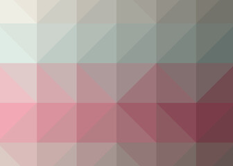 Abstract color Low-Polygones Generative Art background illustration