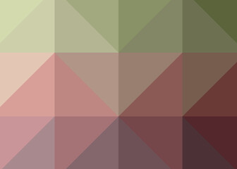 Obraz premium Abstract color Low-Polygones Generative Art background illustration