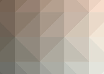 Fototapeta premium Abstract color Low-Polygones Generative Art background illustration