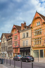 Street in Troyes, France