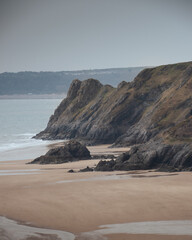 Three cliffs bay