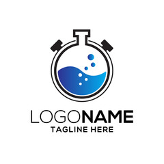 STOPWATCH LAB logo design