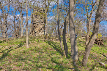 Fototapeta premium Lauenburg bei Stecklenberg Harz