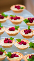 dessert berries raspberries strawberries holiday food