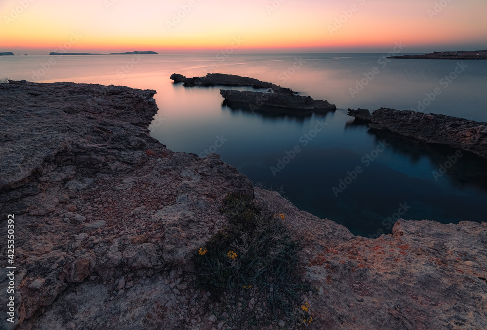 Wall mural Ibiza sunset 4.