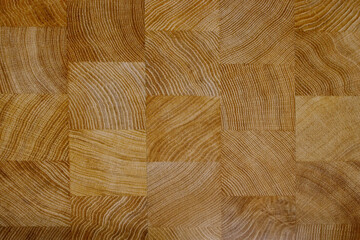 Obraz premium wooden parquet background texture. dark wood wall background, top view