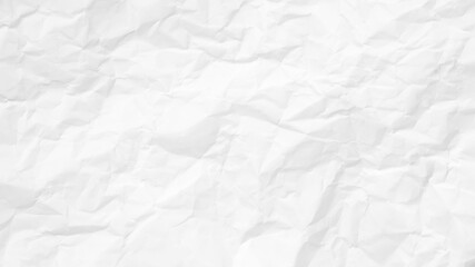 Obraz premium White Paper Texture background. Crumpled white paper abstract shape background with space paper recycle for text
