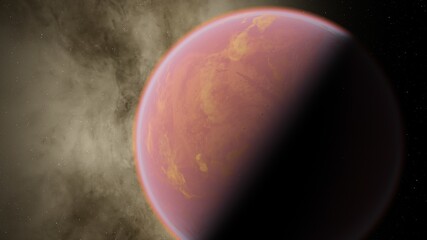 Beauty of deep space. Billions of galaxy in the universe 3D illustration