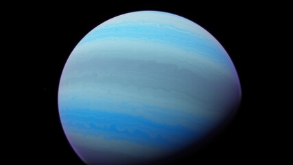 planet suitable for colonization, earth-like planet in far space, planets background 3d render