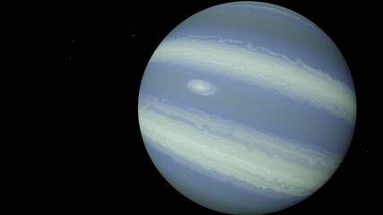 planet suitable for colonization, earth-like planet in far space, planets background 3d render