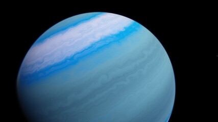 planet suitable for colonization, earth-like planet in far space, planets background 3d render