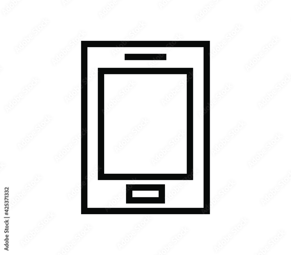 Sticker smartphone icon