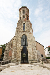 Obraz premium Architectural detail in Buda, Hungary, Europe