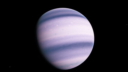 Planets and galaxy, science fiction wallpaper 3d render