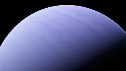 Planets and galaxy, science fiction wallpaper 3d render