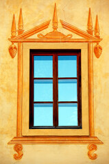 Architecture of Cortina D Ampezzo resort, South Tyrol ,Italy, Europe