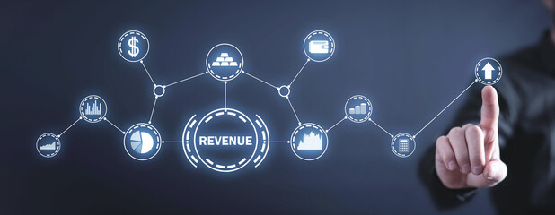 Revenue. Finance. Growth. Successful Business