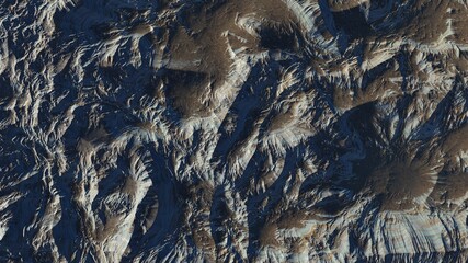 texture of the exo planet, abstract texture 3d render