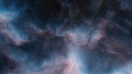Fototapeta na wymiar nebula in deep space, magic color galaxy, infinite universe and starry night. 3d render