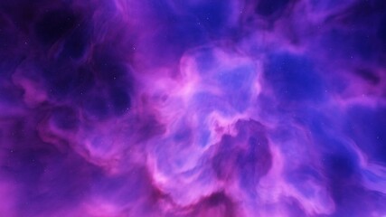 nebula in deep space, magic color galaxy, infinite universe and starry night. 3d render