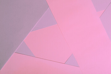 Abstract design of pink paper background.