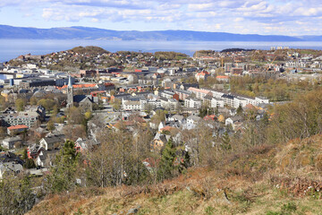 Fototapeta na wymiar Lade part of Trondheim city,Trøndelag,Norway,scandinavia,Europe