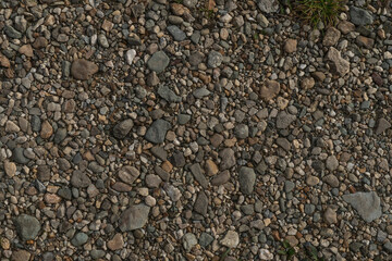 Texture Of Many Crushed Stones