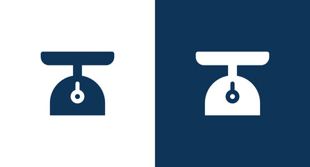 Scales icon illustration isolated vector sign symbol