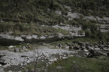 Landscape in the interior of Basque Country