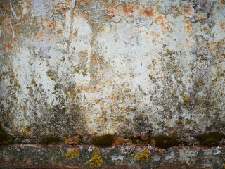 Rusty background. Old rusty metal sheet.