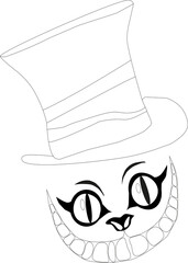 Versione personale illustrativa dello Stregatto