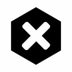 Obraz premium Wrong marks, Cross marks, Rejected, Disapproved, No, False, Not Ok, Wrong Choices, Task Completion, Voting. - vector mark symbols. White outline design. Isolated icon.