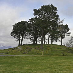Filming location of Craigh na Dun from the Outlander TV series. Located near Kinloch Rannoch, Scottish Highlands.