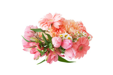 様々な花のブーケ