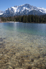 lake in the mountains