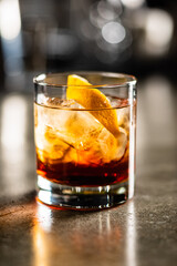 cocktail in the bar