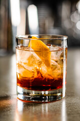 cocktail in the bar
