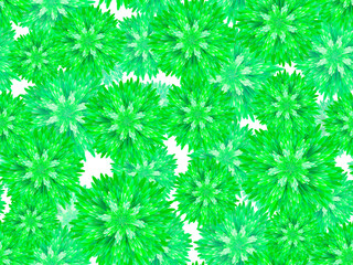 Seamless background with green abstract pattern.