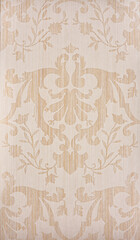 Flower tile wall Decor. Studio photograhpy.Panorama