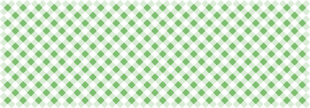 green fabric pattern texture - vector textile background for your design	