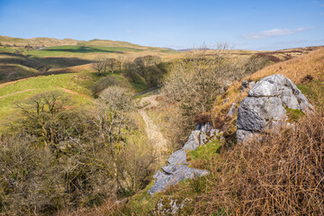 Ease Gill Kirk is one of the most atmospheric places in the Yorkshire Dales. It is a steep sided limestone gorge found towards the lower end of Ease Gill before it joins with Leck Beck.