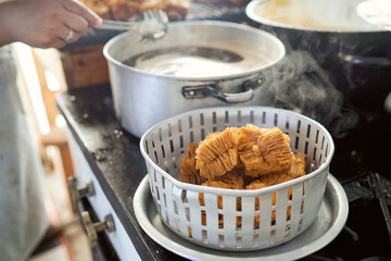 fried pastries traditional sweets of the Argentine gastronomy