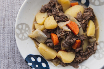 肉じゃが
Meat and potatoes