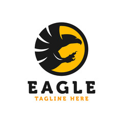 eagle bird modern logo