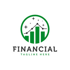 statistical data modern logo