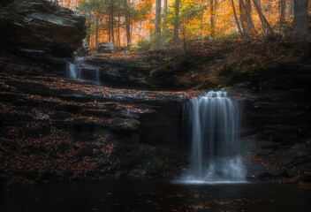 Autumn Waterflow