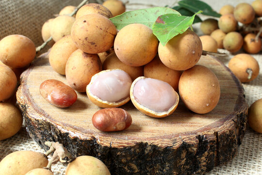 Exotic fruit "Pitomba" traditional from Brazil