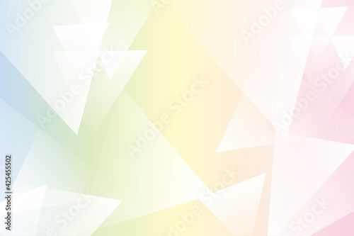 三角背景 Abstract Tryangle On Light Background Wall Mural Wallpaper Murals 佐瀬 桐生